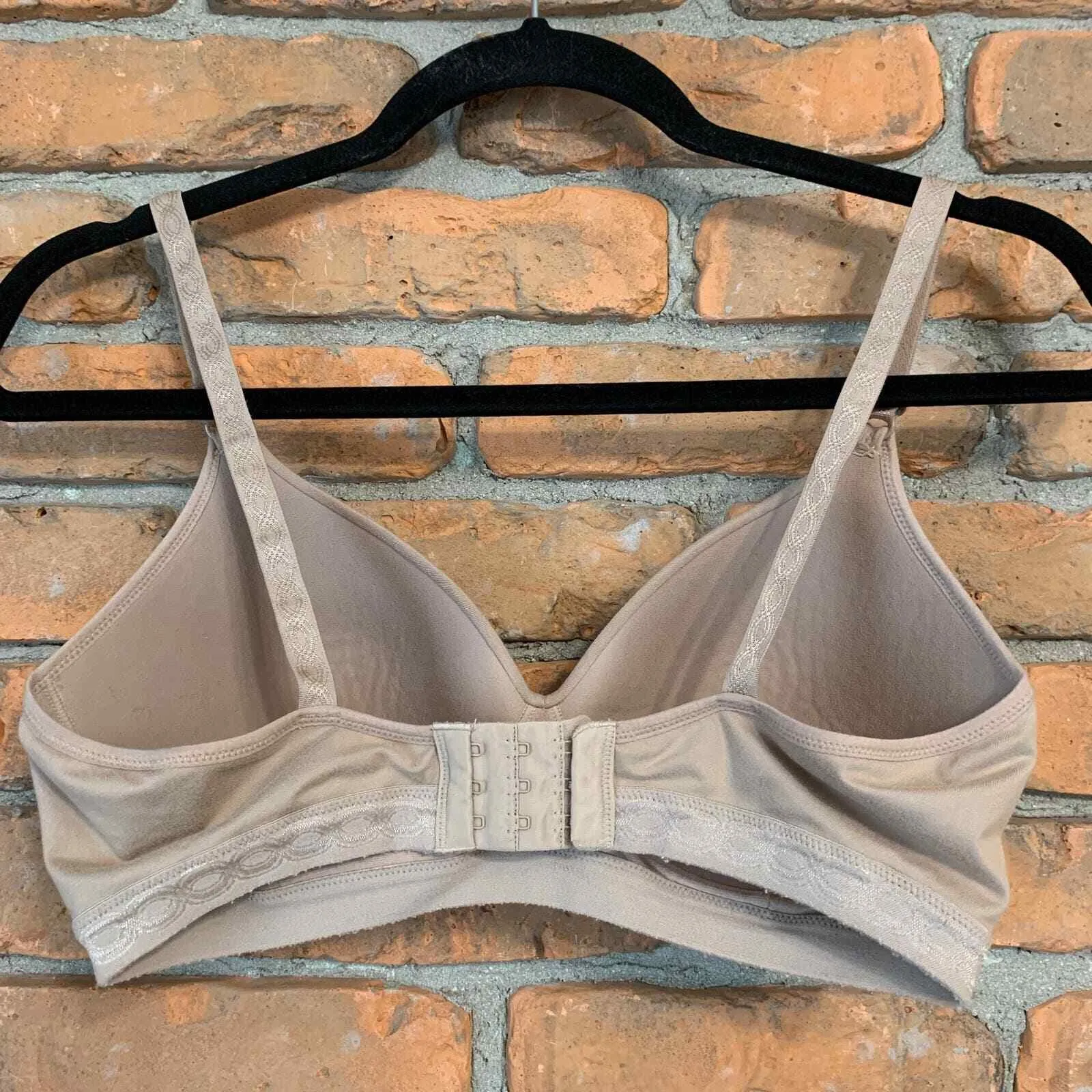 Warner's Blissful Benefits Wireless Bra RM1691W Womens Size‎ 36D Padded Comfort Tan Size undefined - Image 2