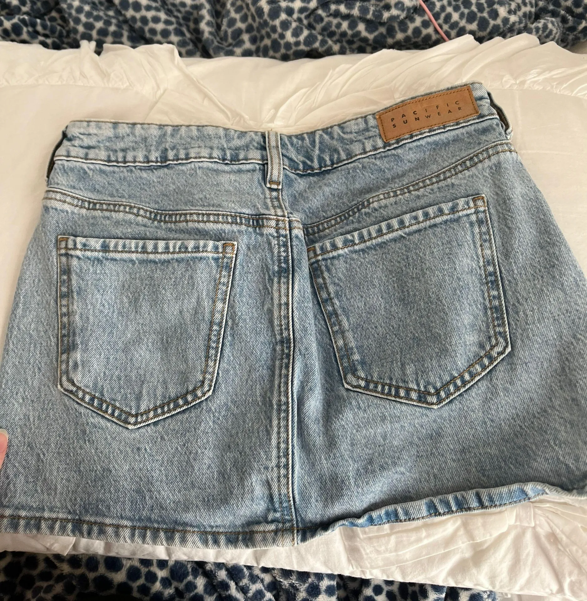Mini Denim Skirt - Image 3