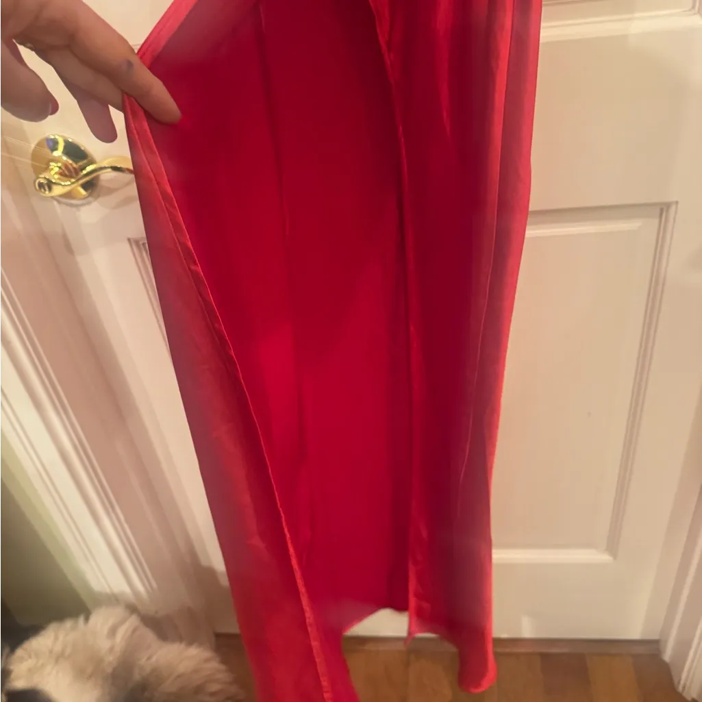 Runaway the Label Vibrant Red gown - Image 6