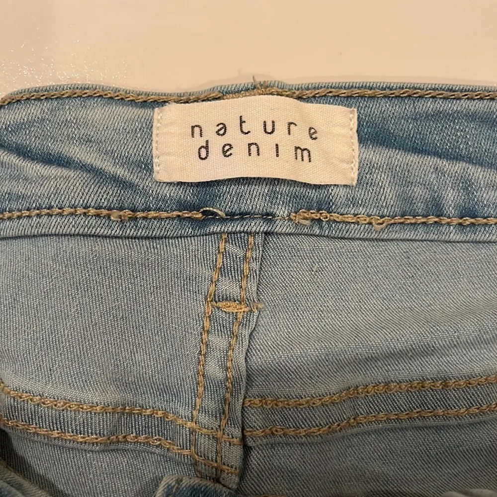Nature Denim Mid Rise Shorts Size L - Image 7