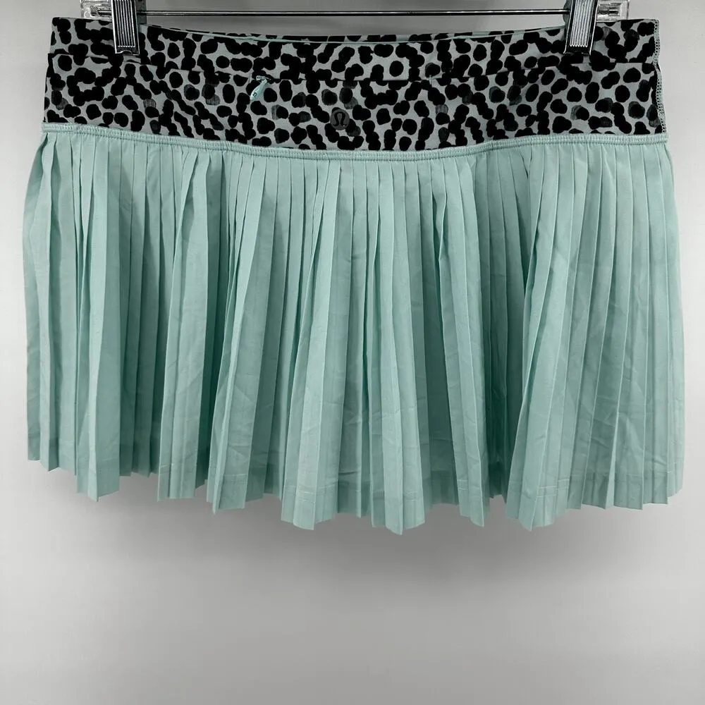 Lululemon Pleat To Street Skirt II Swift Ultra Light Tranquil Blue Ace Spot 8 - Image 6