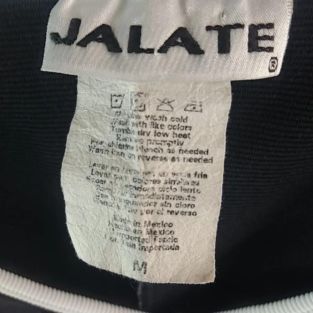 Jalate M Black White Textured Active Dress Size M - Image 4