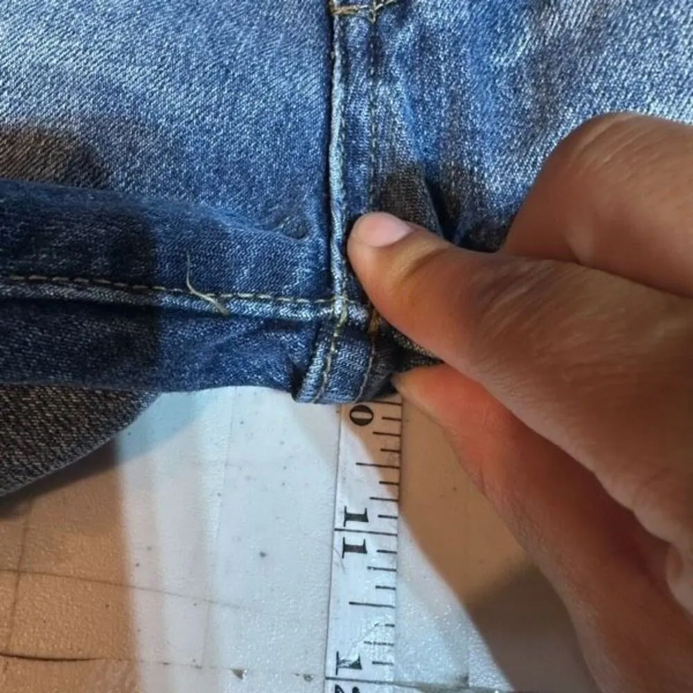 BDG Urban Outfitters Women’s Mid Rise Breezy Shorts Cut‎ Off Jean Denim Size 25 - Image 12