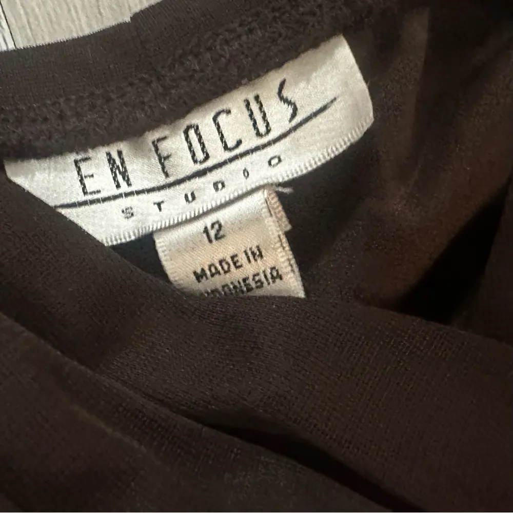 VTG Y2K 90s BabyDoll Chiffon Midi Dress Sz 12 Brown Fairy Grunge Whimsigoth Sexy - Image 3