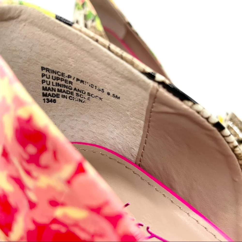 Betsey Johnson Prince Floral Snake Print Bow Pumps - Image 12