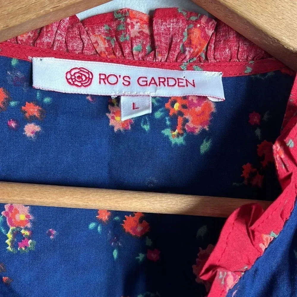 Tuckernuck Ro's Garden Tatiana Blue Reno Dress - Image 7