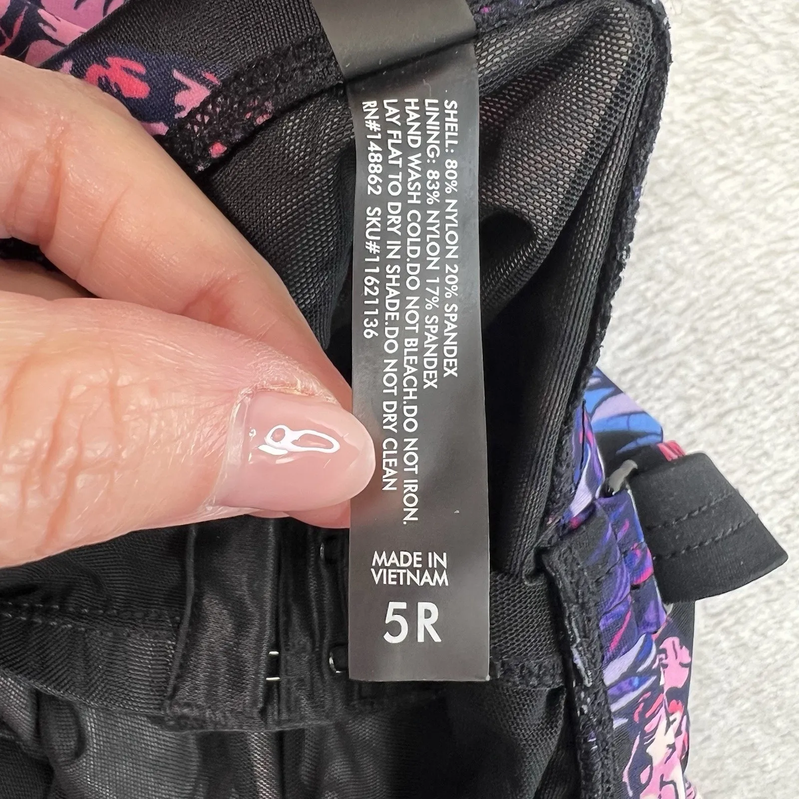 Torrid 5X 1 Piece Swimsuit Push Up Demi Slim Fix Padded Underwire Pineapple - Image 12