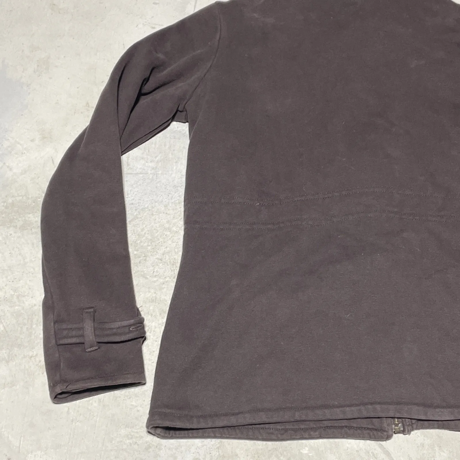 Carhartt Women's WK111 Sherpa Lined Collar Full Zip Jacket Brown SZ Medium VTG - Image 11