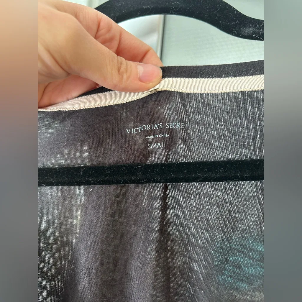 Victoria’s secret black angel wing tshirt - Image 2