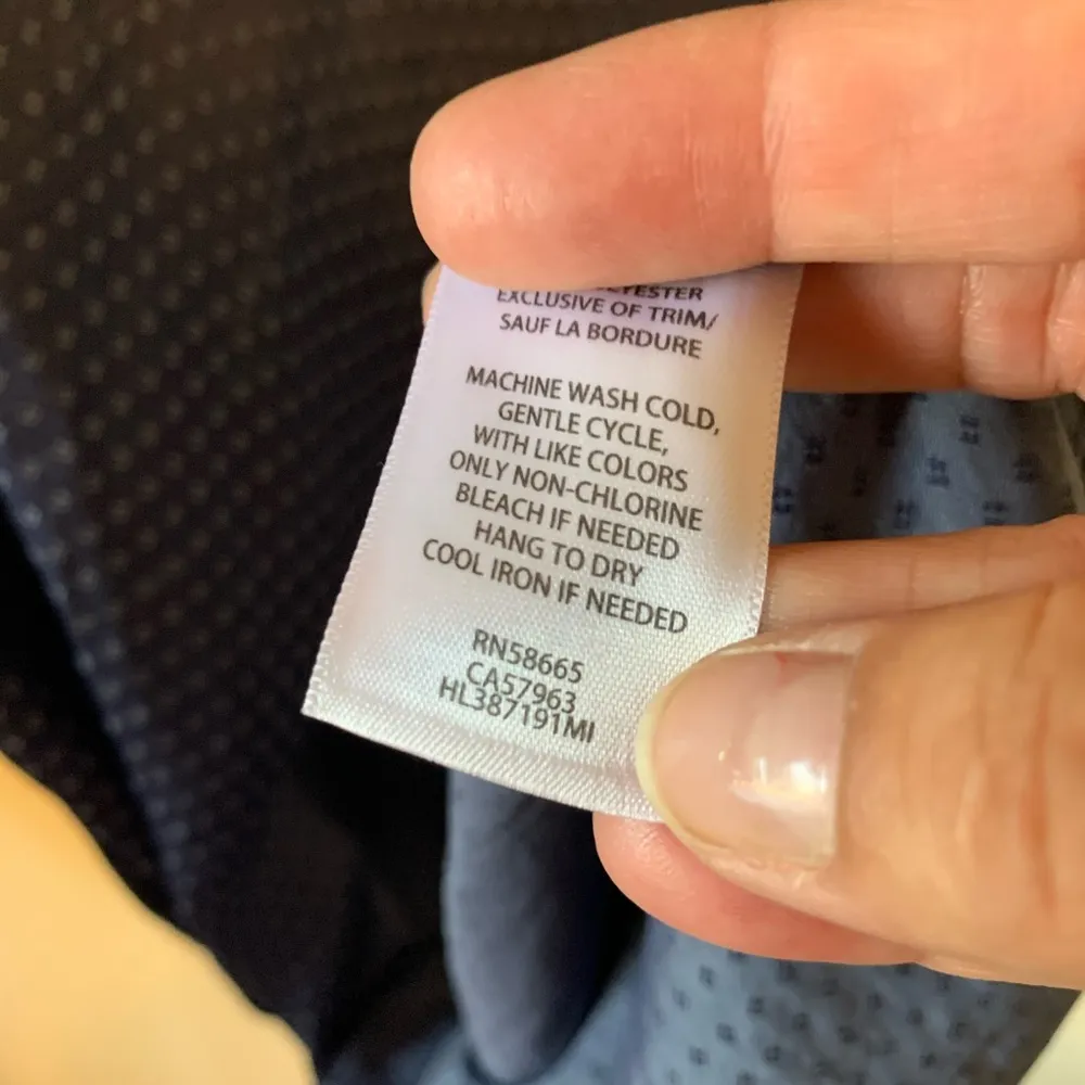 Hinge Navy Lace Detail Mini Dress - Image 11