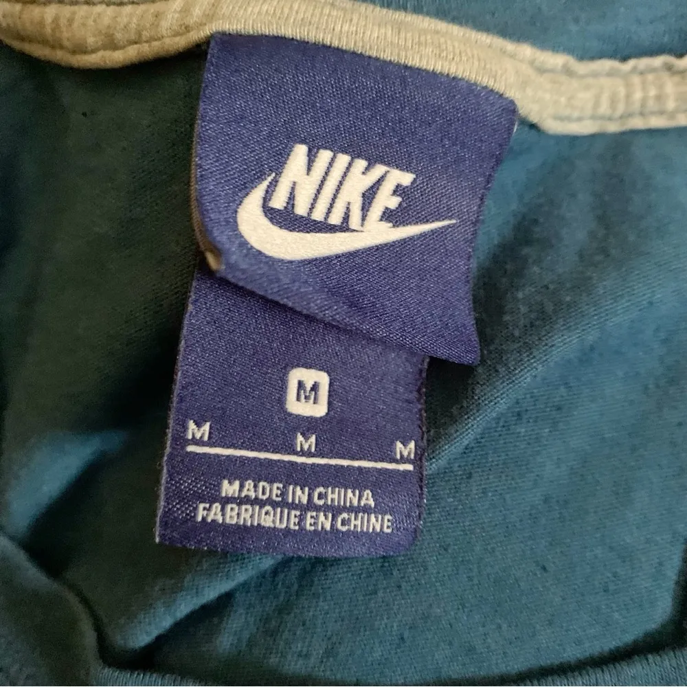 NIKE Big Swoosh Sport Tank Top Teal & Pink Racerback M - Image 3