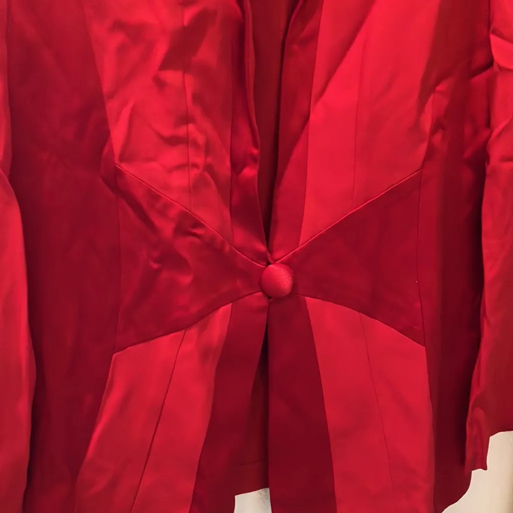 FINAL MARKDOWN D.j summers dressy jacket 16 Red - Image 2