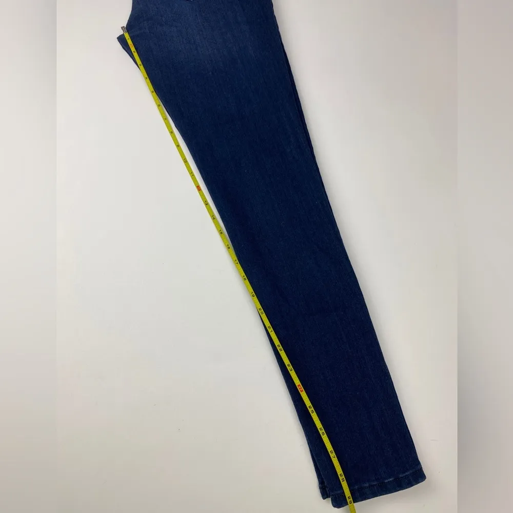 Celebrity Pink Curvy Skinny Dark Wash Denim Jean Size 7/28 - Image 9