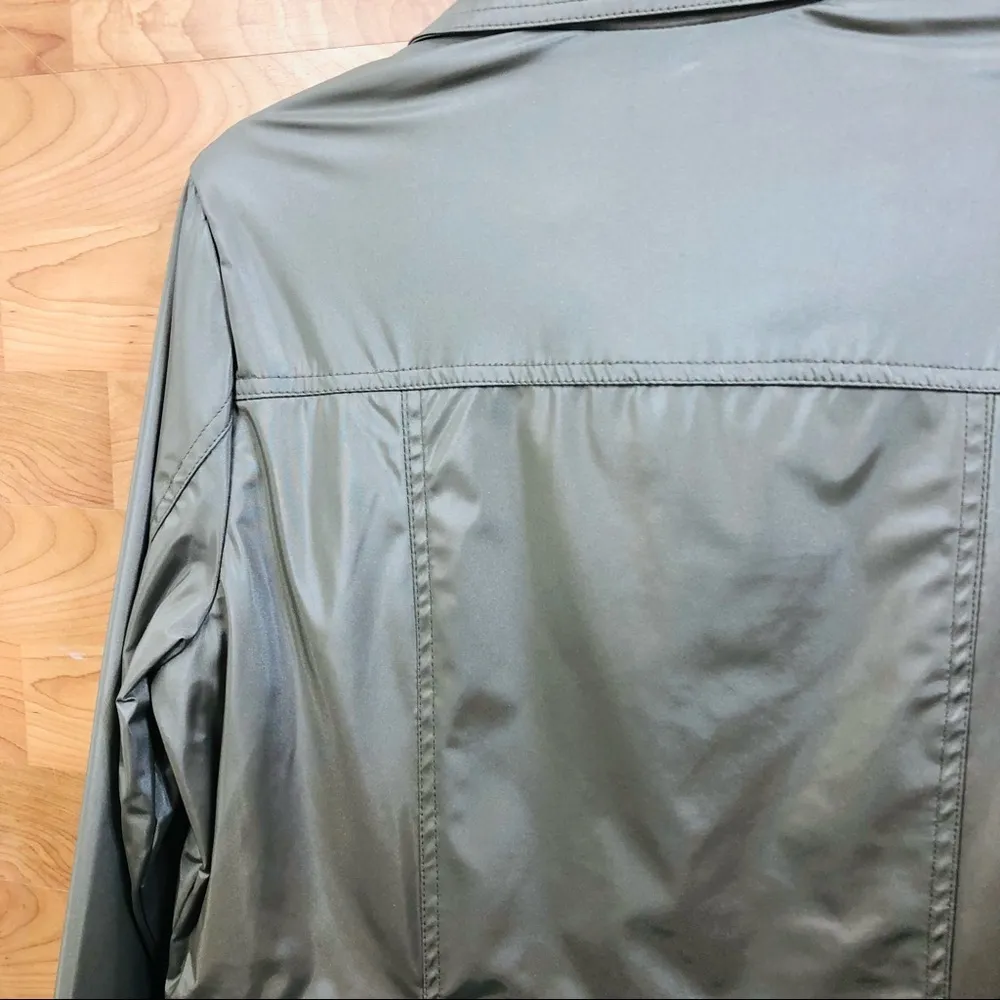 Marcelle Renee’ Button Front Jacket with Pockets and Long Sleeves Size M - Image 4