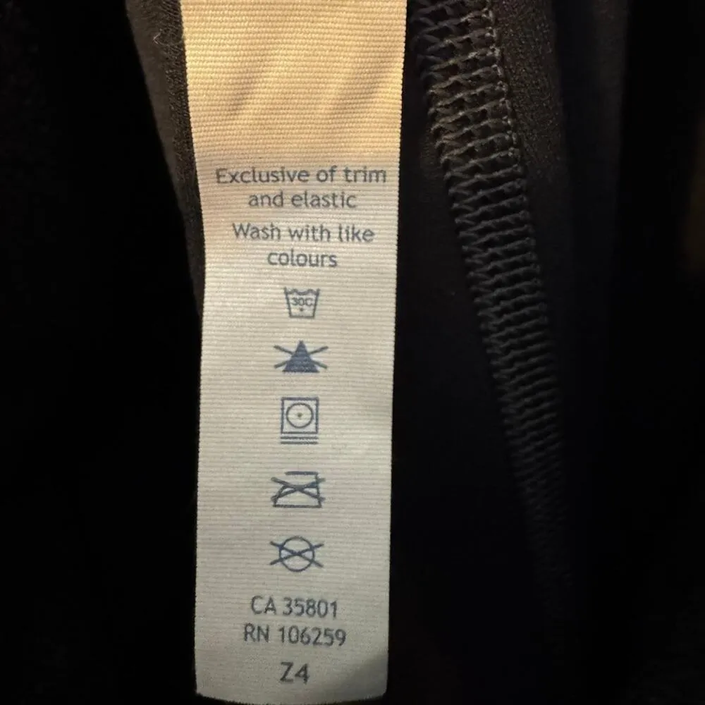 Lululemon Wunder Under Crop Hi-Rise Size 8 Womens 21" Luminosity Foil Print - Image 9