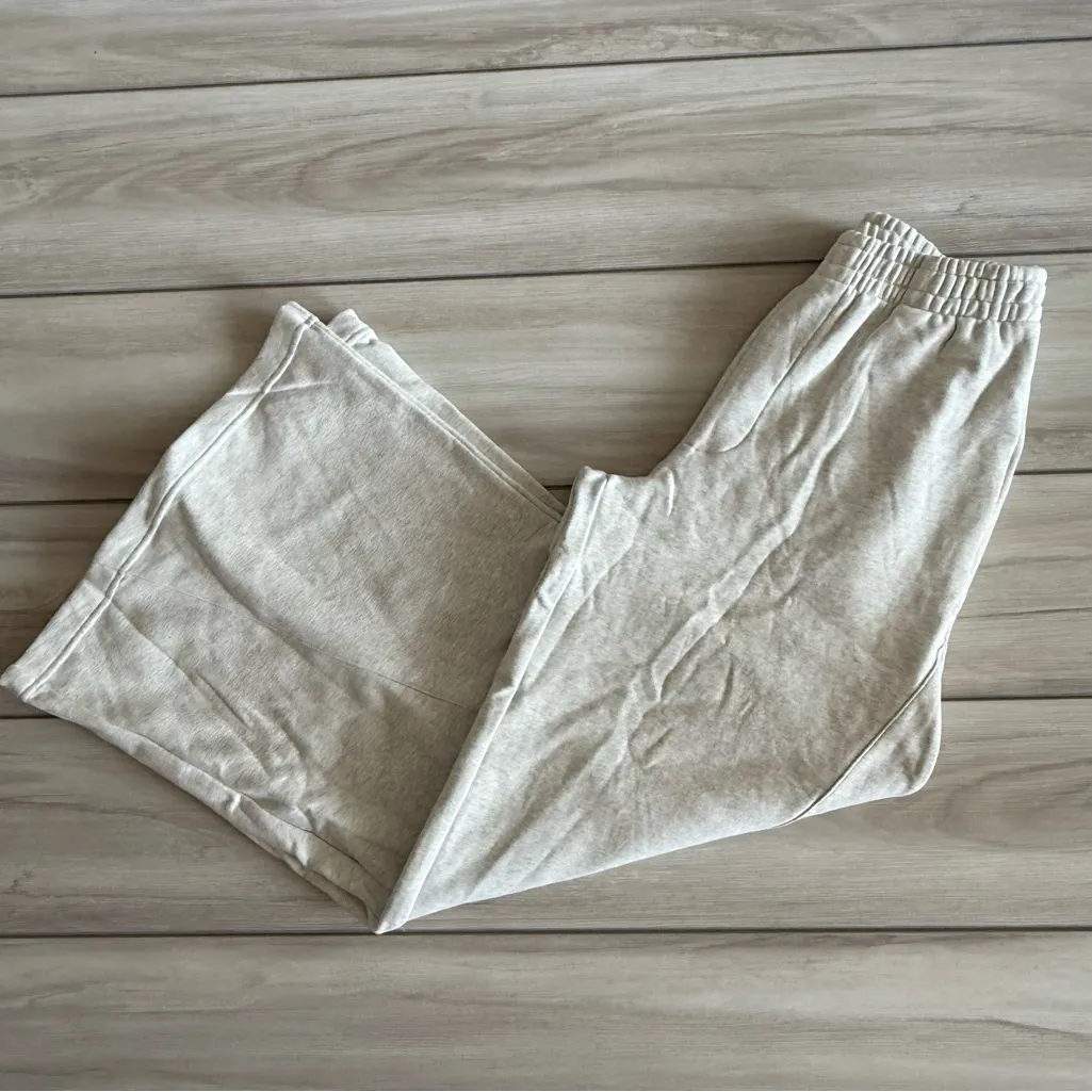 POPFLEX Super Baggy Sweatpants Grey Small NWT IN PACKAGE Gray - Image 4