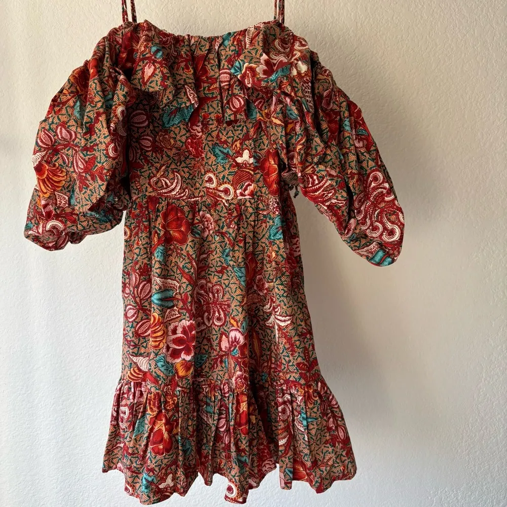 NWOT Ulla Johnson Off-the-Shoulder cotton dress - Image 7