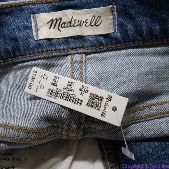 NEW Madewell The Perfect‎ Vintage Jean in Denman Wash, 24 - Image 10
