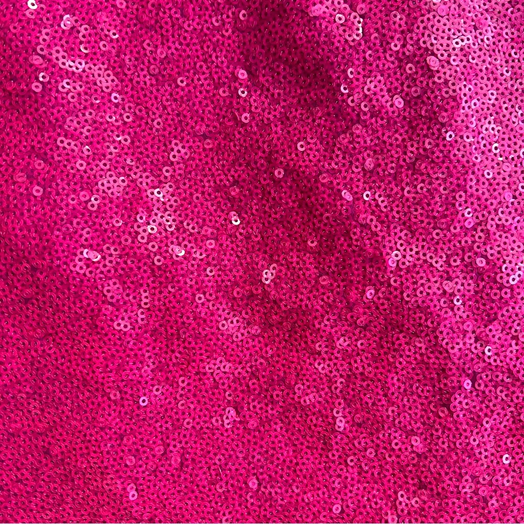 Commando Neon Hot Pink Sequin Bodycon Mini Skirt - Image 12