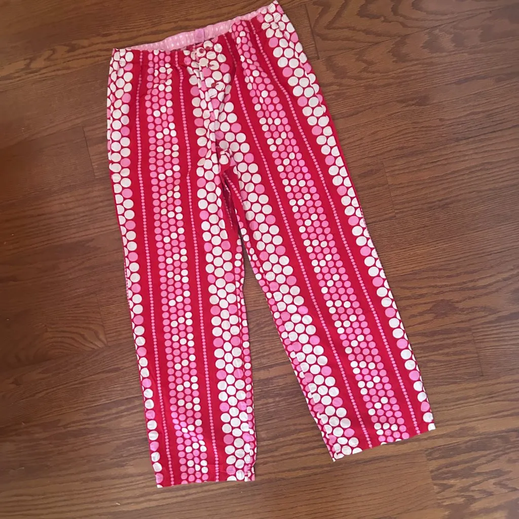 Vintage 2000’s Victoria’s Secret PINK Polka Dots Pajama Pants PJs Size Large i - Image 3