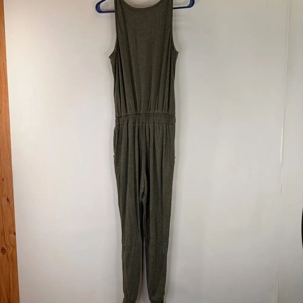 LBLC The Label Samantha Knit Ribbed Romper Jumpsuit Joggers Size XS - Image 7