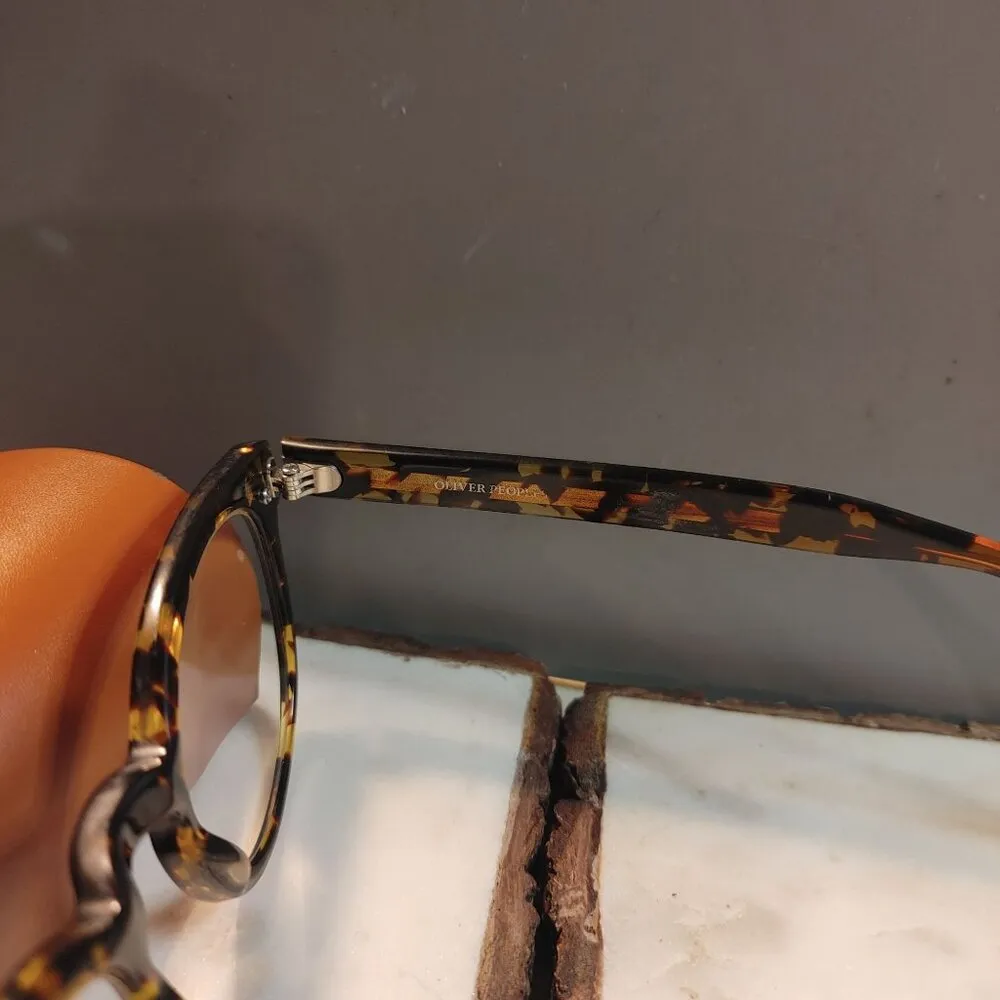 Oliver's People Laraine Eyeglass Frame Tortoise Afton OV5087S Vision Japan Brown - Image 9