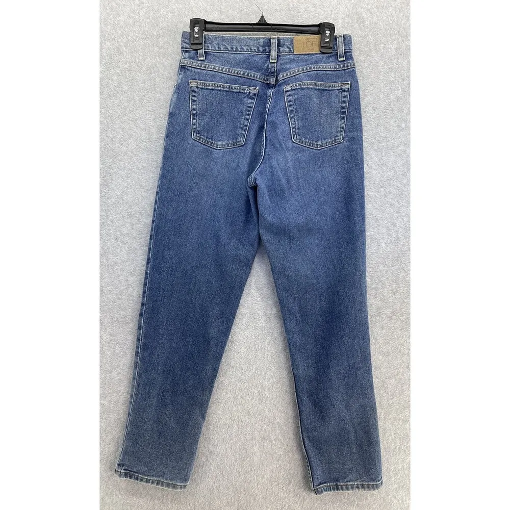 Ann Taylor LOFT Women's Slimfit Size 8P Jeans Medium Wash Petite Blue Denim - Image 2