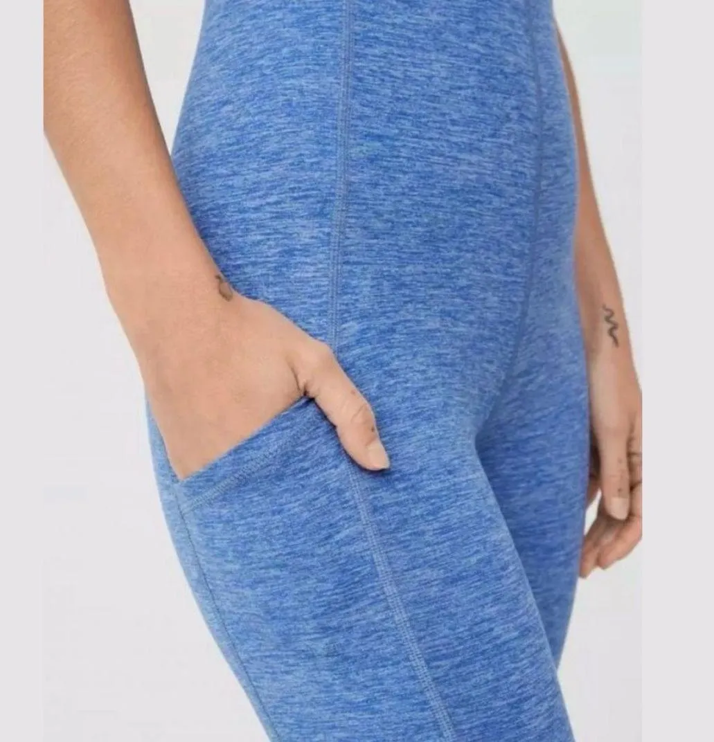 New  Offline Hugger Racerback Legging Jumpsuit Blue Size Medium - Image 5