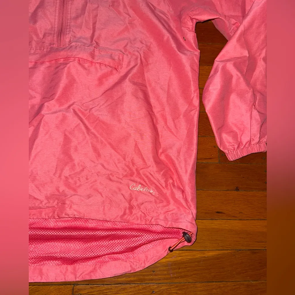 LIKE NEW! CABELA’S Womens Anorak Half Zip Drawstring Hooded Pullover Jacket - Image 7