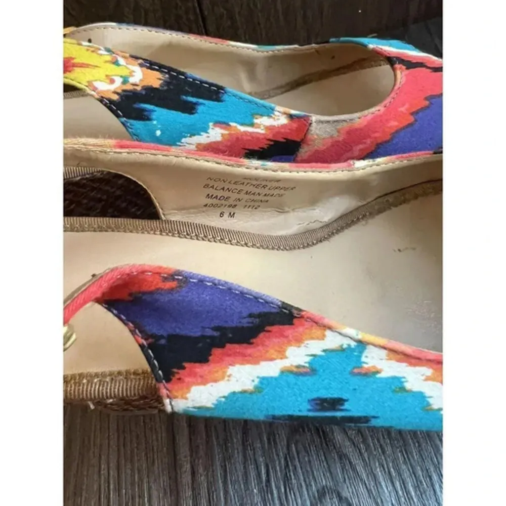 Mootsies‎ Tootsies moliker women's size 6 M wedges  woven heels - Image 3