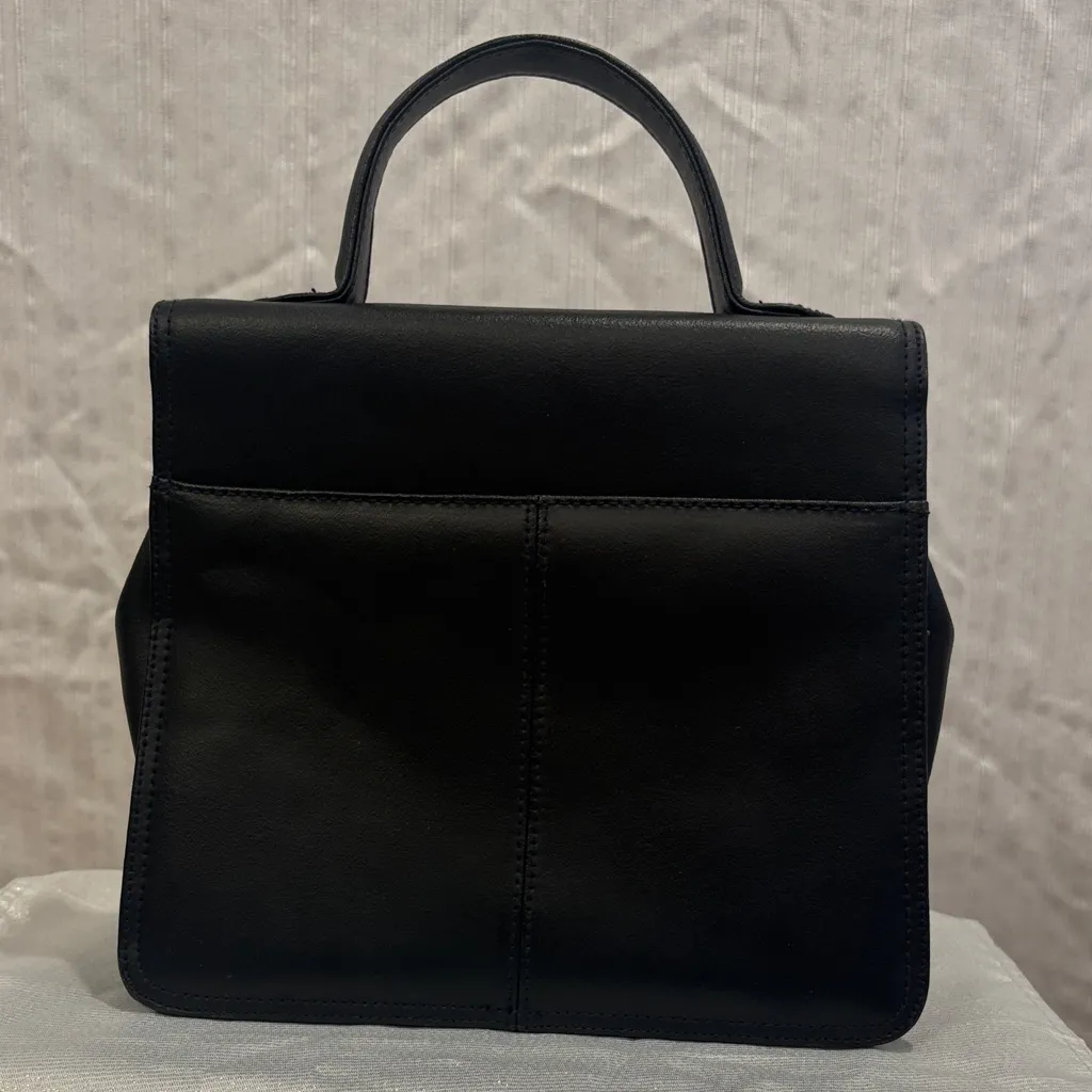 Vintage Black Handbag - Image 2