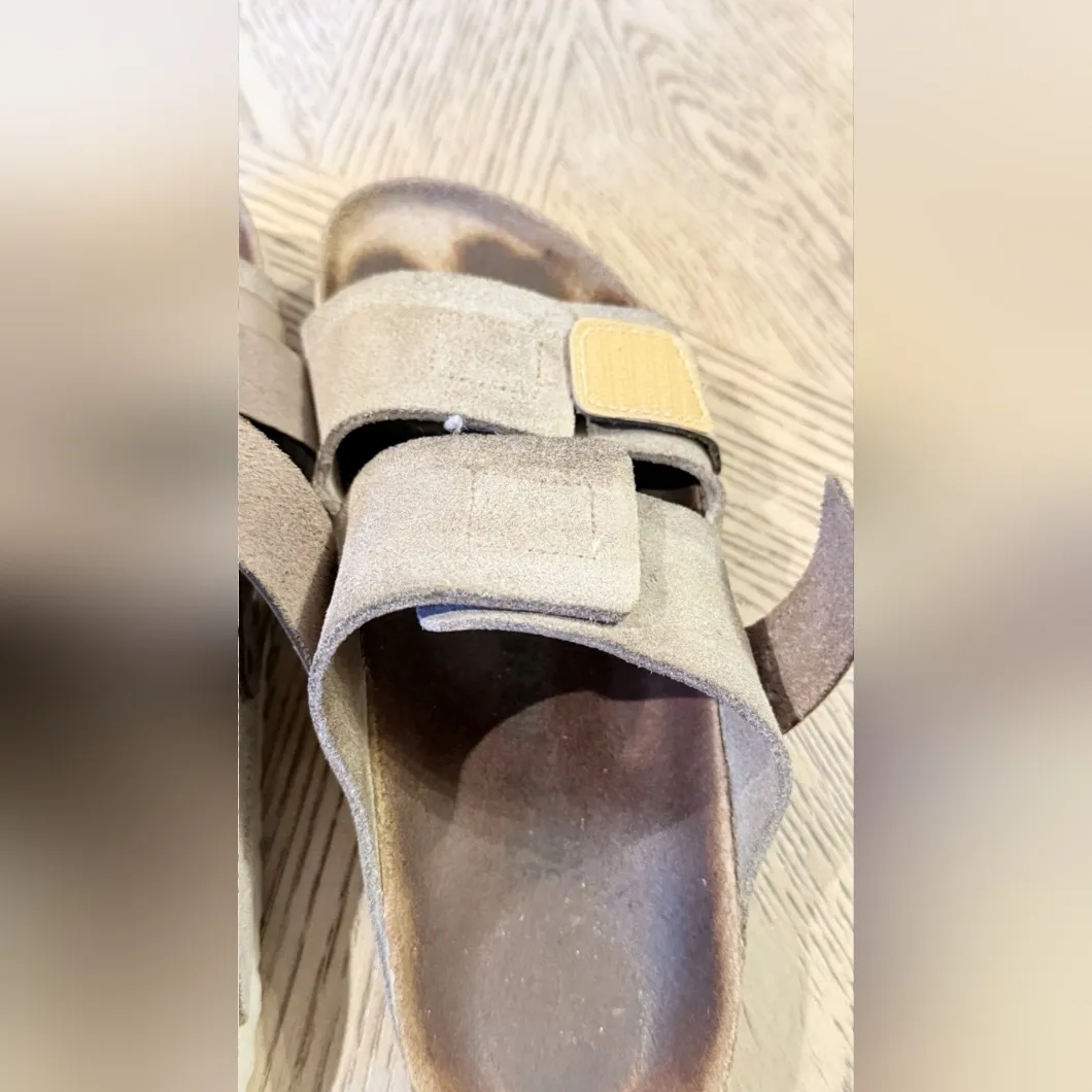 Birkenstock Uji Taupe Nubuck/Suede Leather US Size 37/6 - Image 5