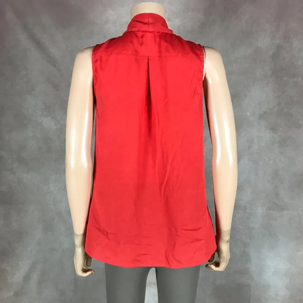 COMME TOI Orange Sleeveless Neck - Image 10