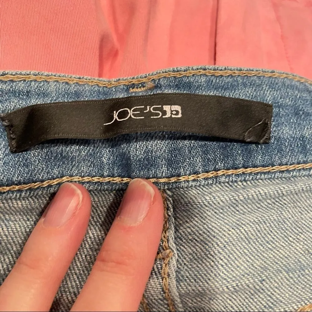 Joes Jeans distressed MCKAYLA cut off shorts Womens 25 Blue Denim Beachy Casual - Image 5