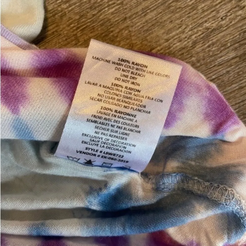 24 NWT Dreamsicle Tie Dye Shirt Purple - Image 5