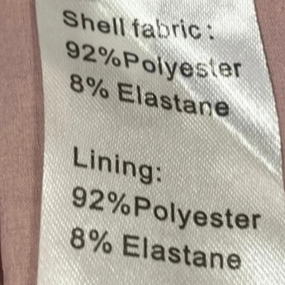 Oh Polly Pink Notch Lapel Long Sleeve Button Up Crop Blazer Coat Jacket Size 2 - Image 4