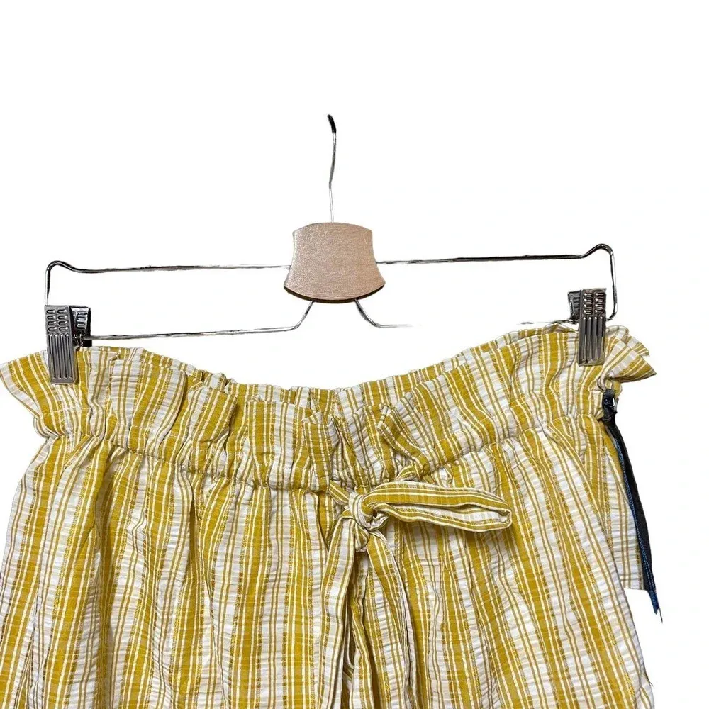Majorelle Charlie Mini Skirt Yellow Plaid‎ Size Medium - Image 3