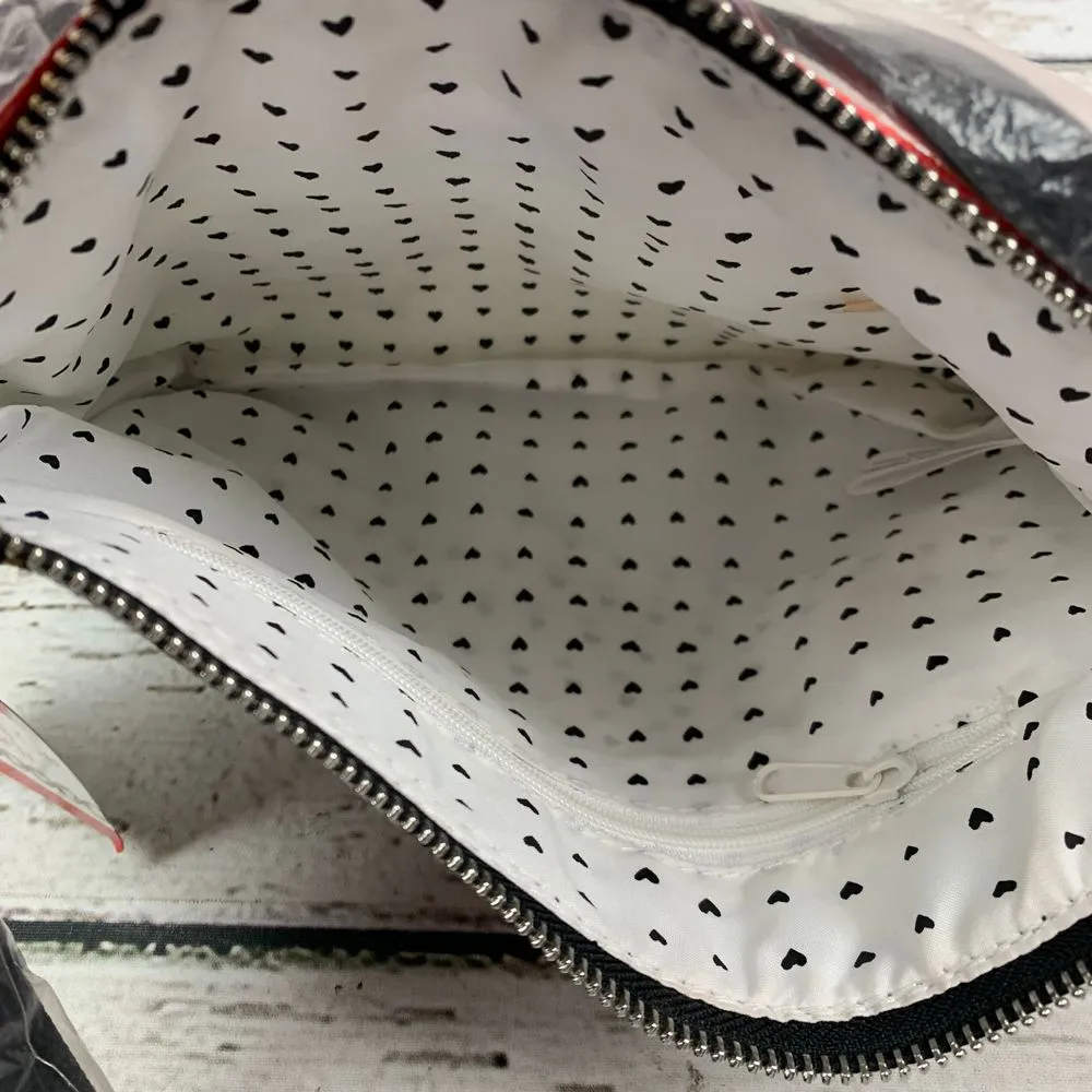 Brighton "Glitter & Go" Crossbody Pouch Purse with‎ Tassel, Canvas Print - NWT - Image 10