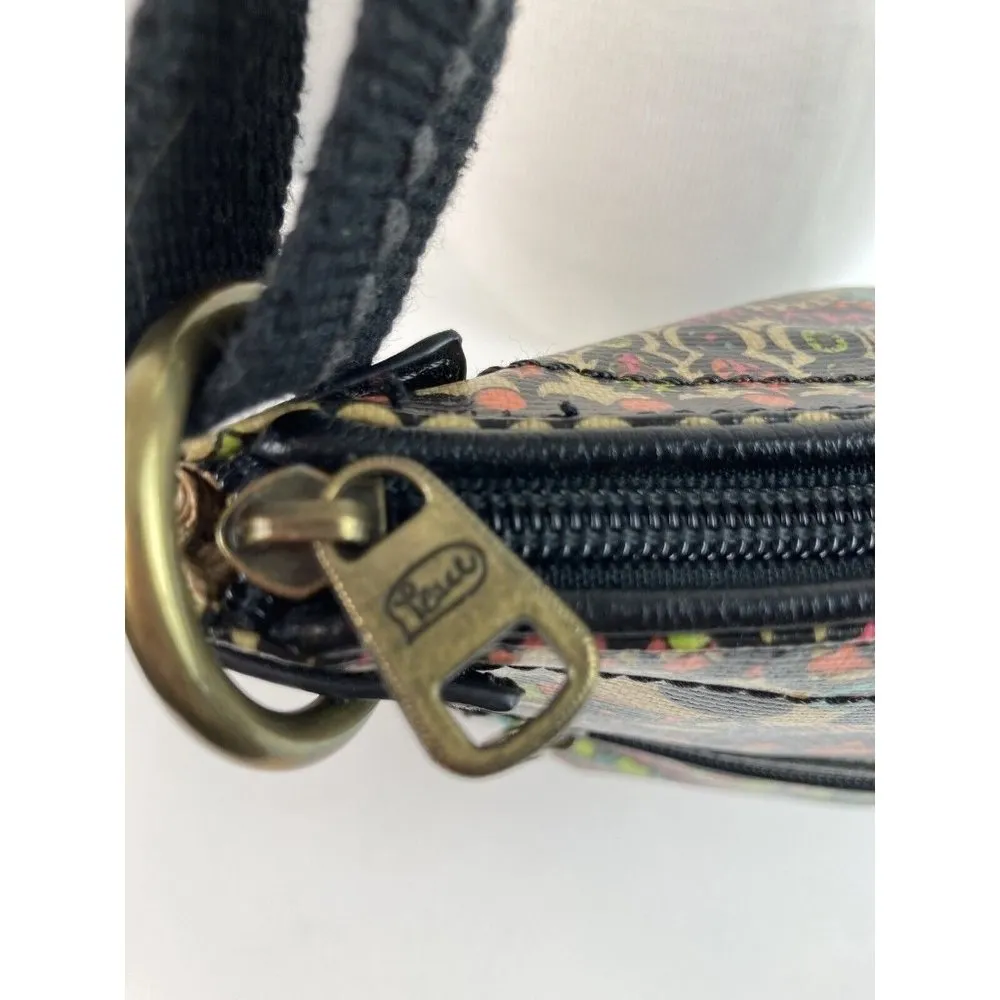 Sakroots Crossbody Messenger Handbag Purse Boho Mixed Print Travel Shoulder Bag - Image 5