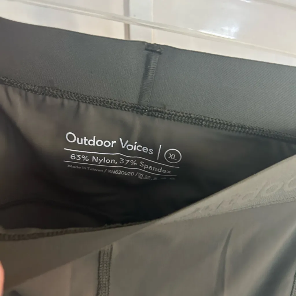 Outdoor Voices SuperForm Bloom 7/8 Leggings XL Athleisure - Image 5