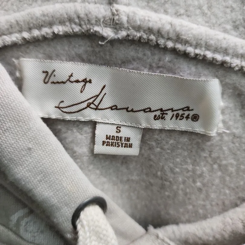 Havana Hoodie Womens Size Small Beige VH9105 Skull‎ Pattern Streetwear Cozy - Image 6