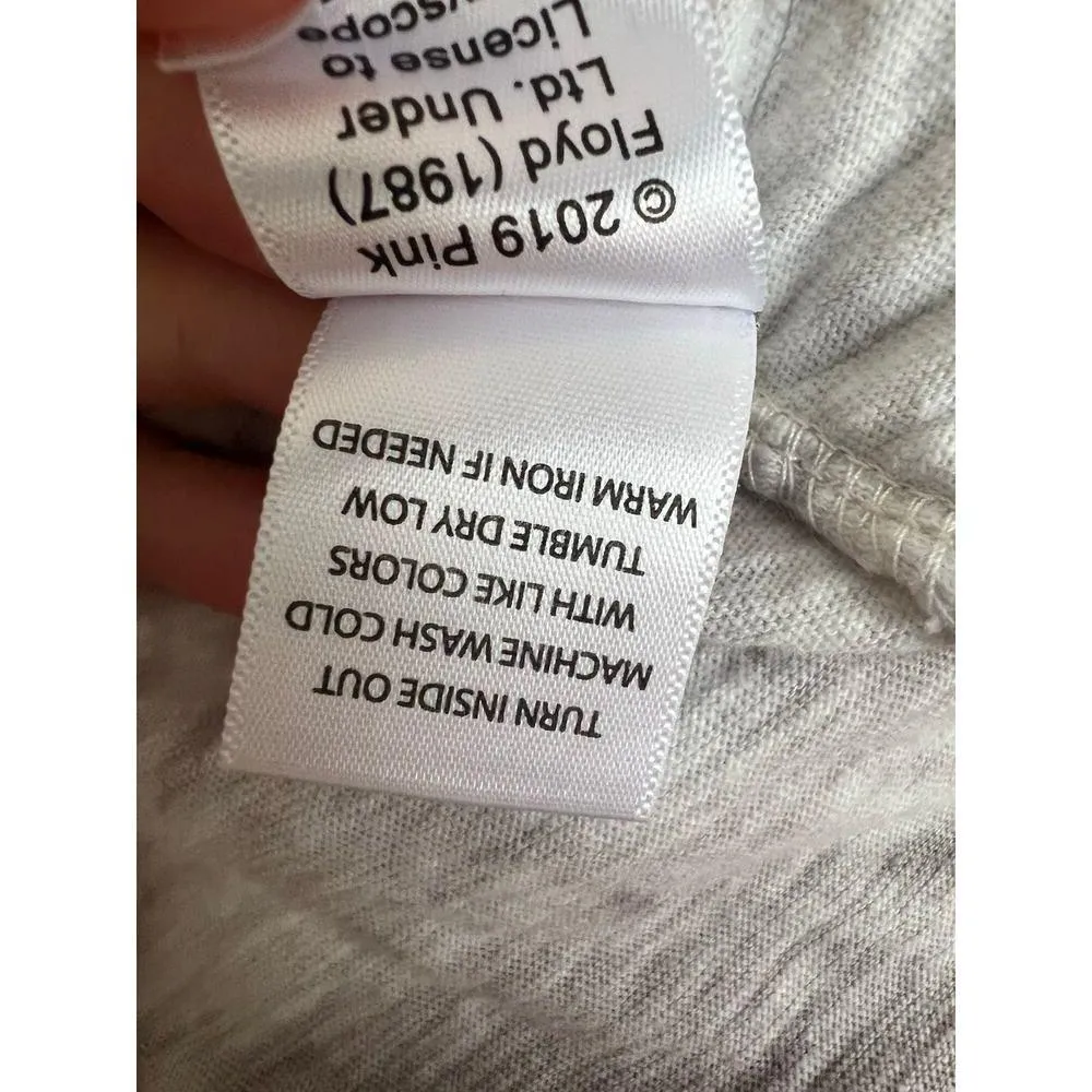 Pink Floyd Short Sleeve Scoop Neck T-shirt XS - Image 7