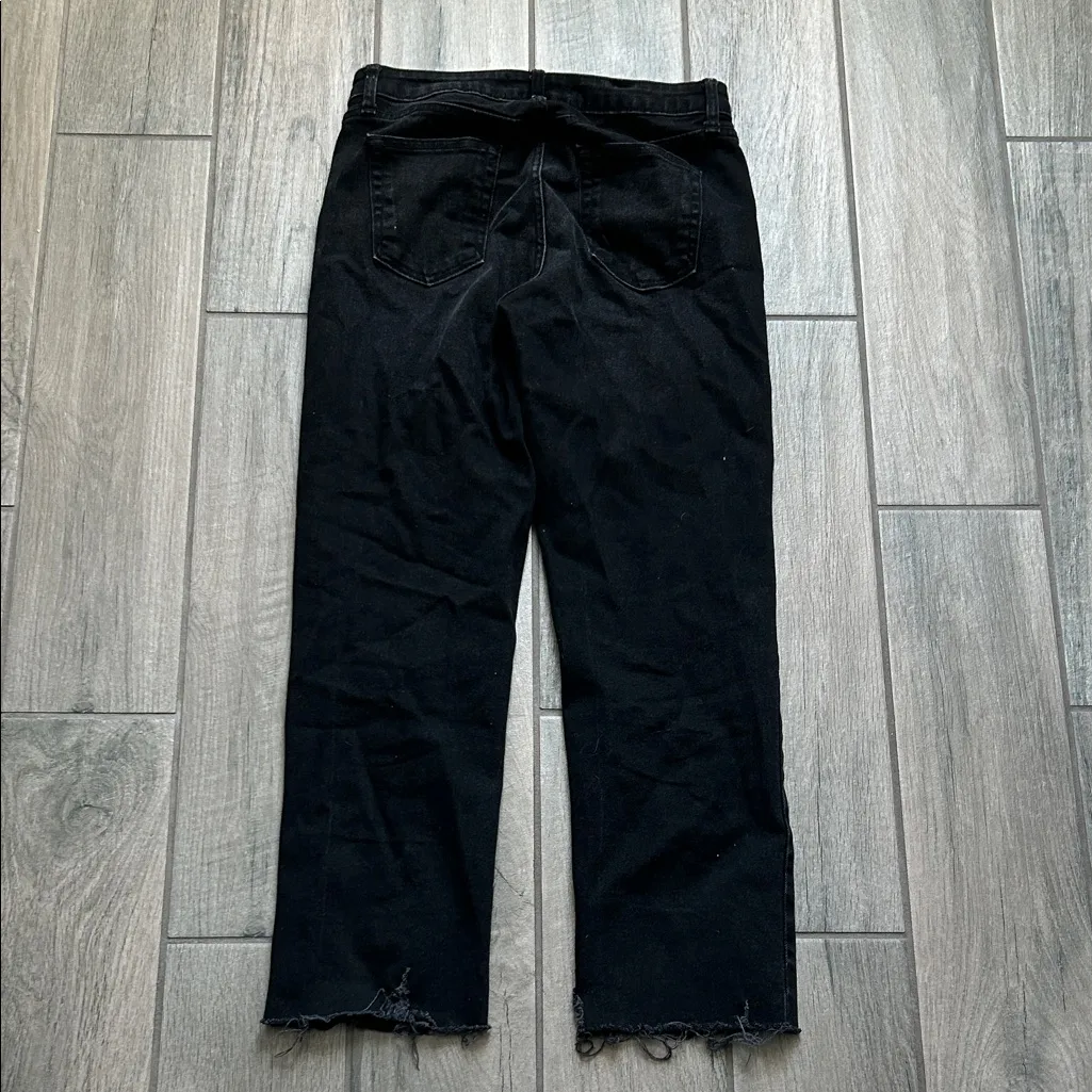 Just Black Women's Straight Black Jeans - Image 6