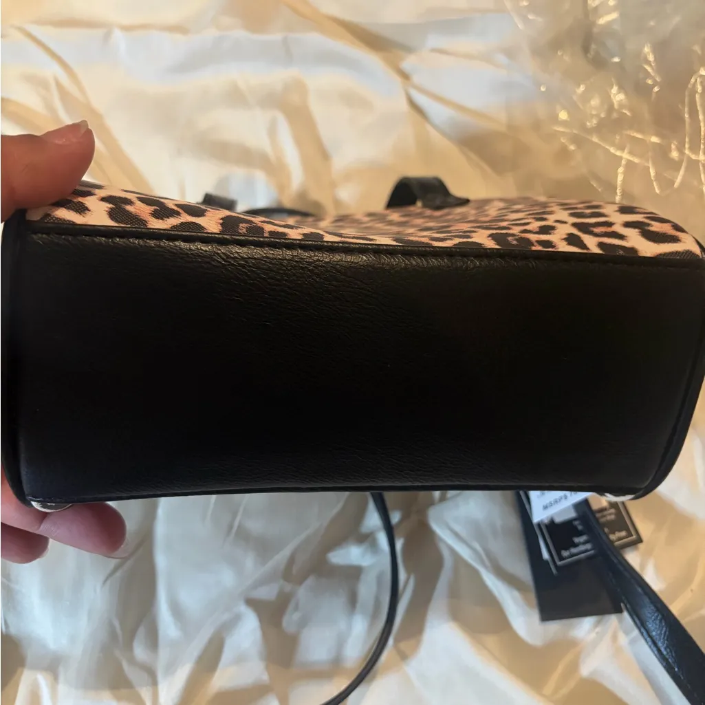 Ed Hardy Leopard Print Satchel with Tattoo Design - Image 5