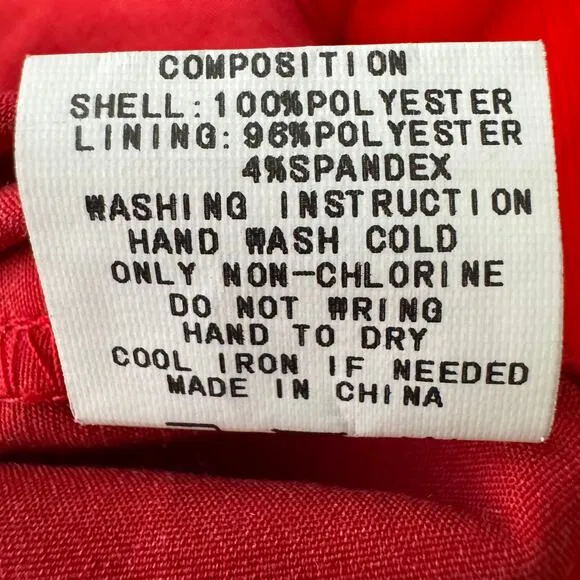 Blaque Label Red Chiffon Sweetheart Mini Dress Size XS‎ NWT - Image 8