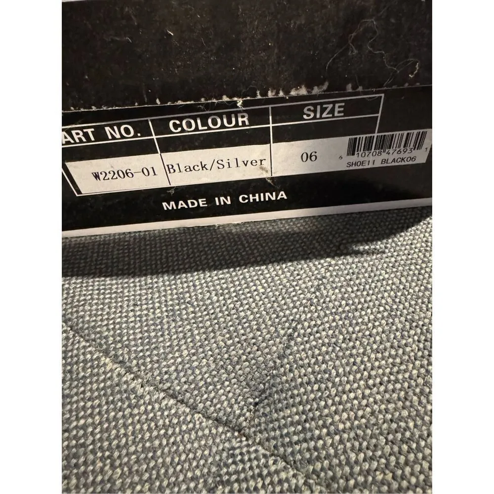 Ringside Diablo unisex weightlifting boxing shoes sneakers size 8 ladies/ 6 men’ Black - Image 6