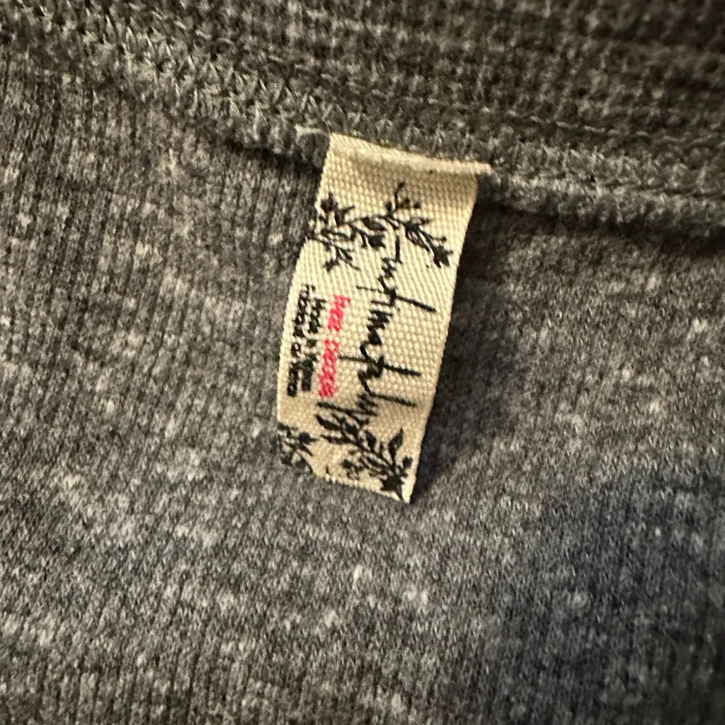 Free People Dylan Thermal Henley Bodysuit Size L - Image 4