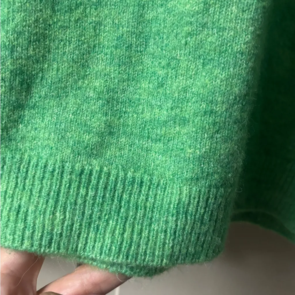 ASOS Design bright green oversized sweater - Image 4