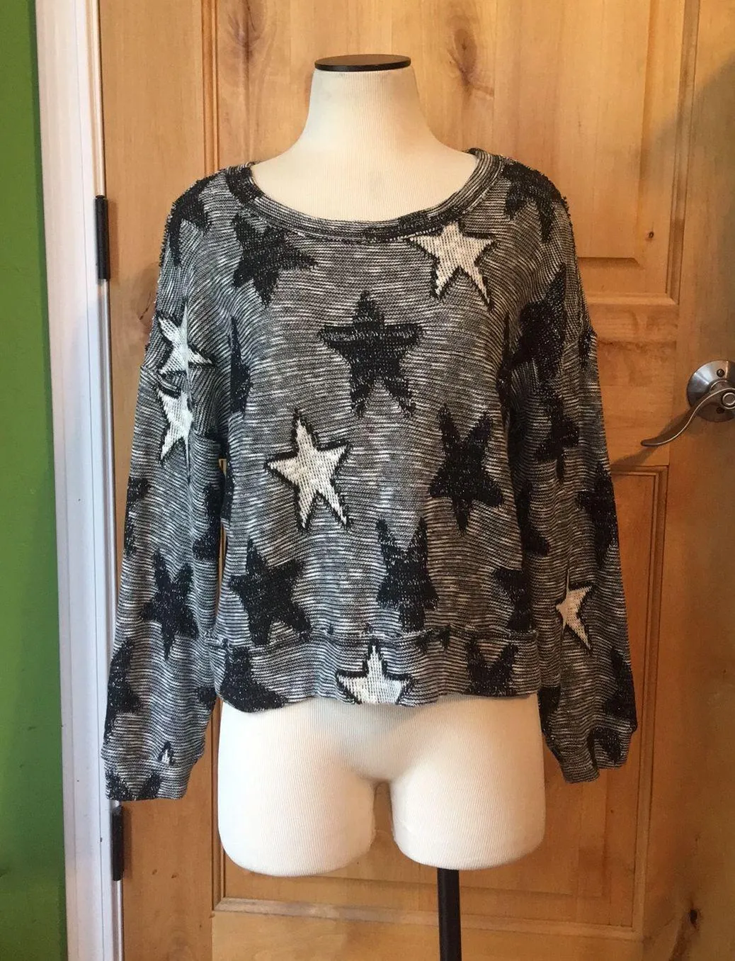 Stargazer Pullover Sweater Top EUC M - Image 6
