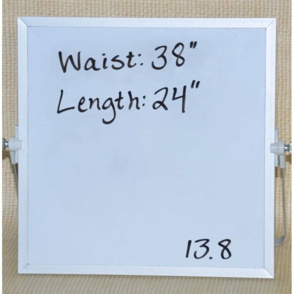 Marc New York Andrew Marc Skirt Pencil Faux Leather Suede Brown Size XL Career - Image 7